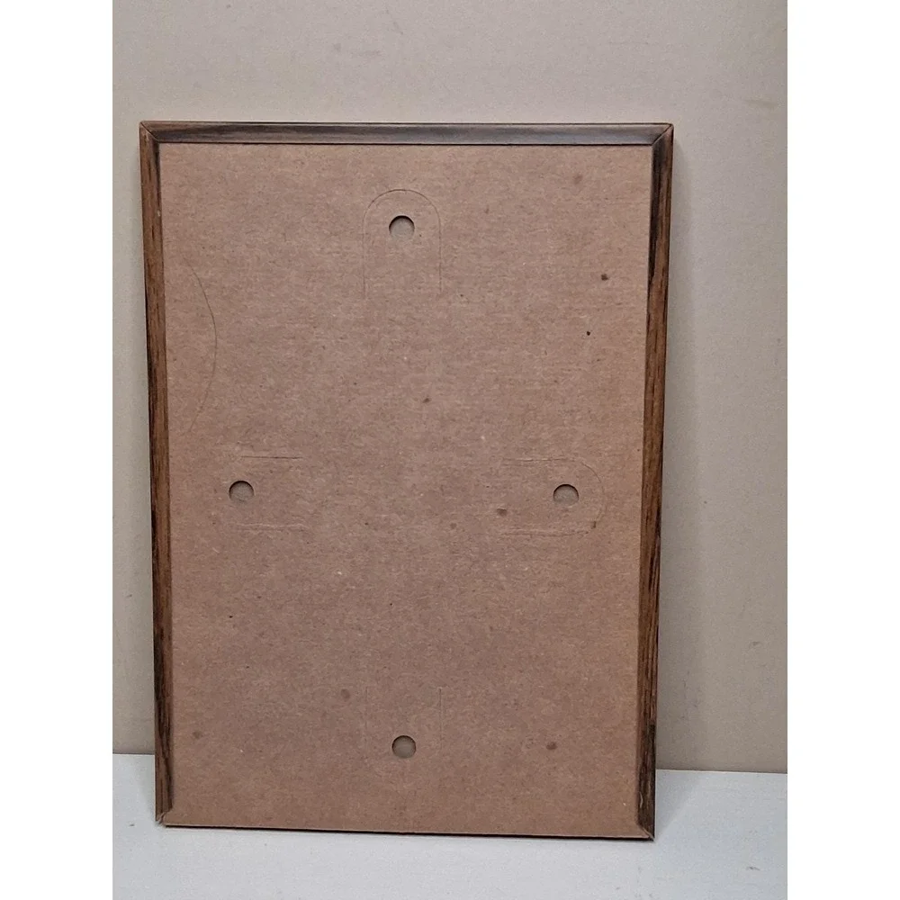 Intercraft 5x7 Document Certificate Frame Wood Grain Wall Hanging Frame